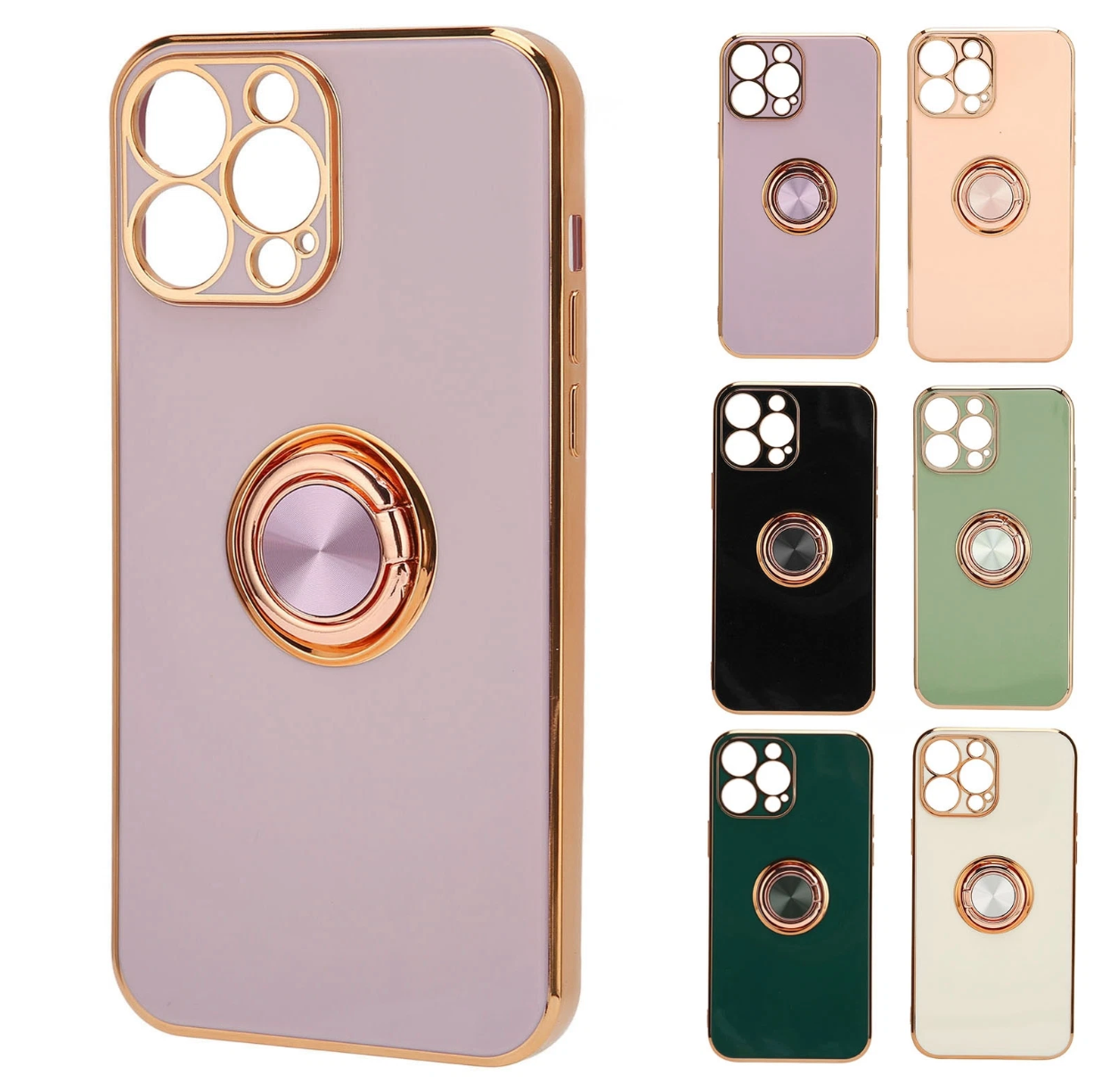 iPhone Ring Case: Electroplated Cover
