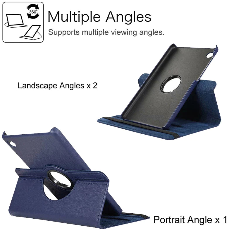 iPad Mini Folio Case: 360° Rotation & Protection