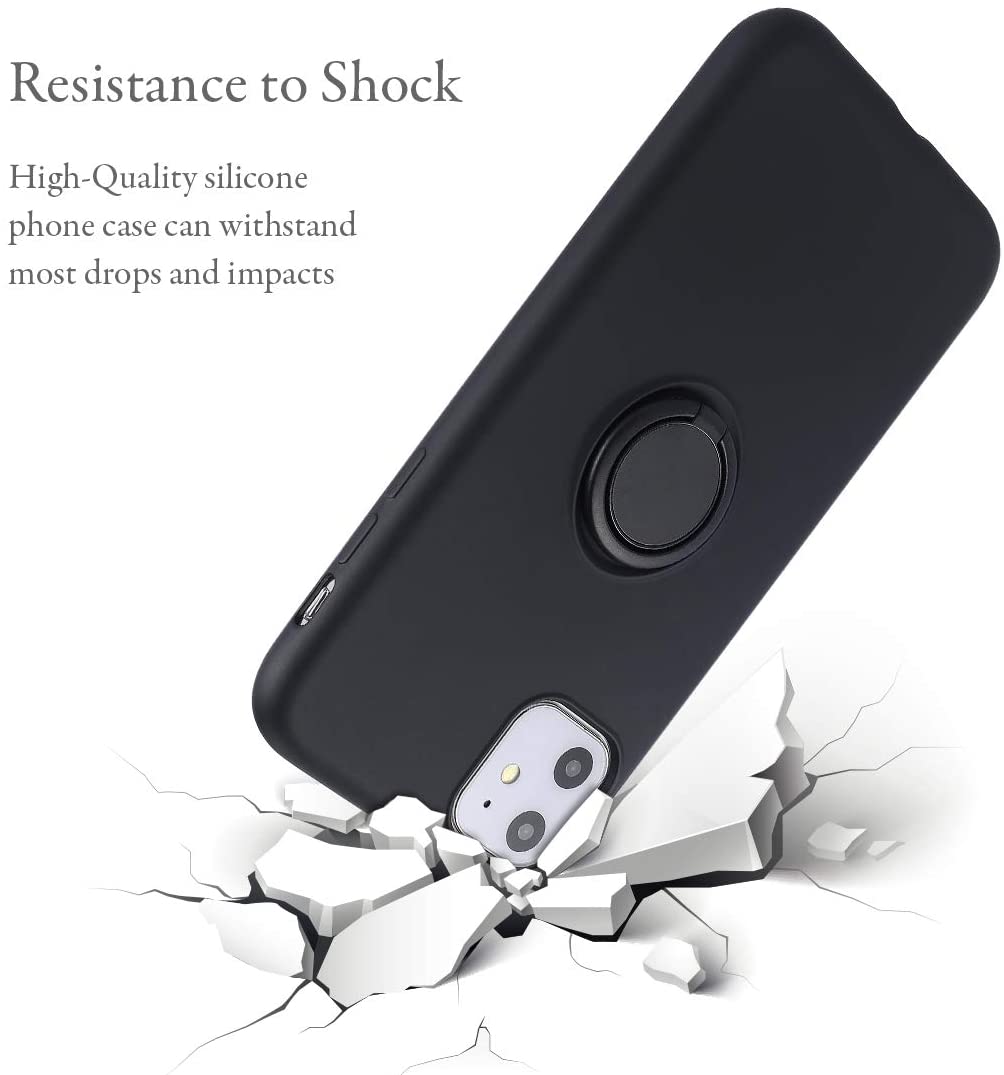 iPhone Silicone Ring Case: Secure Grip Protection