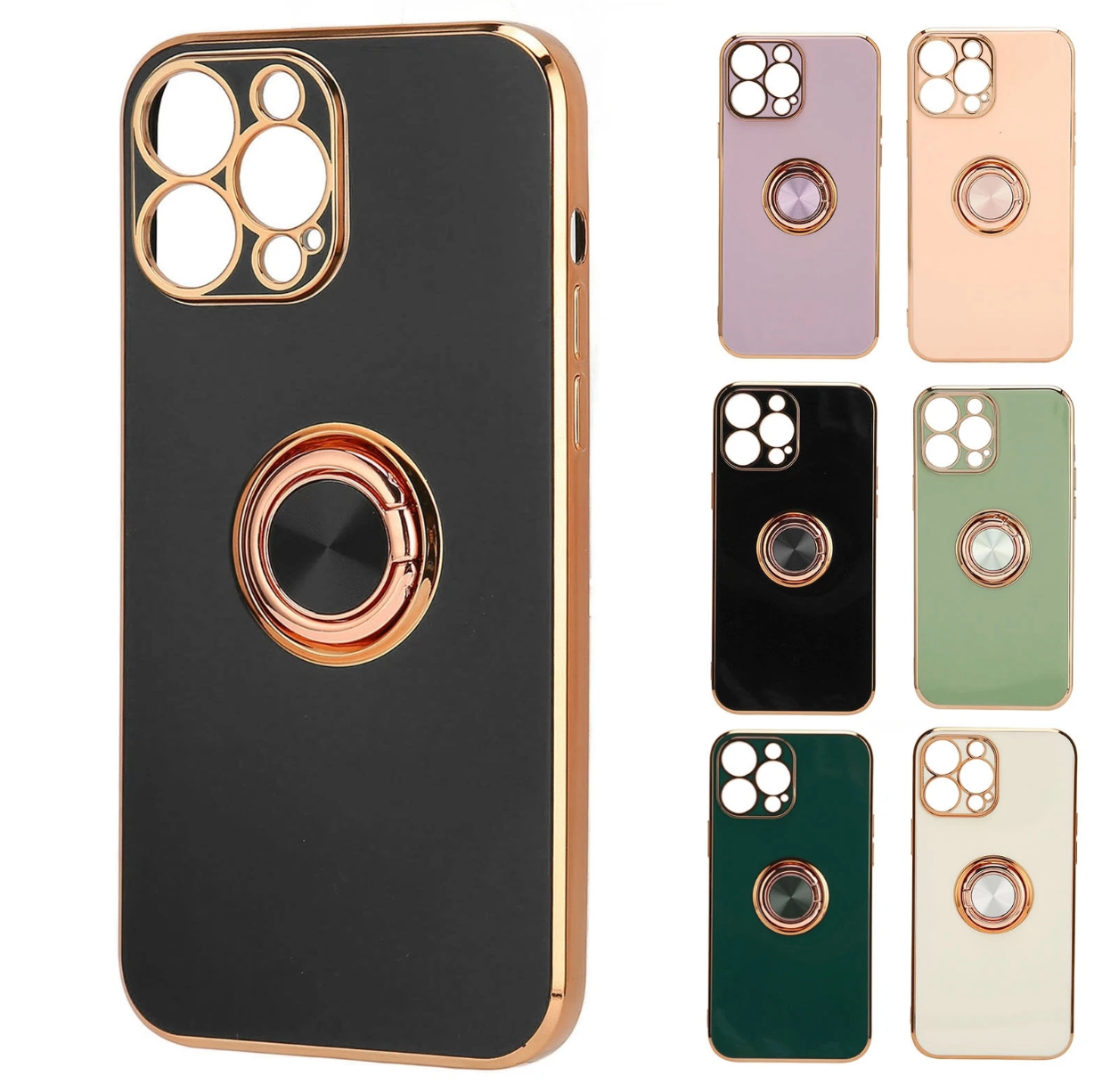 iPhone Ring Case: Electroplated Cover