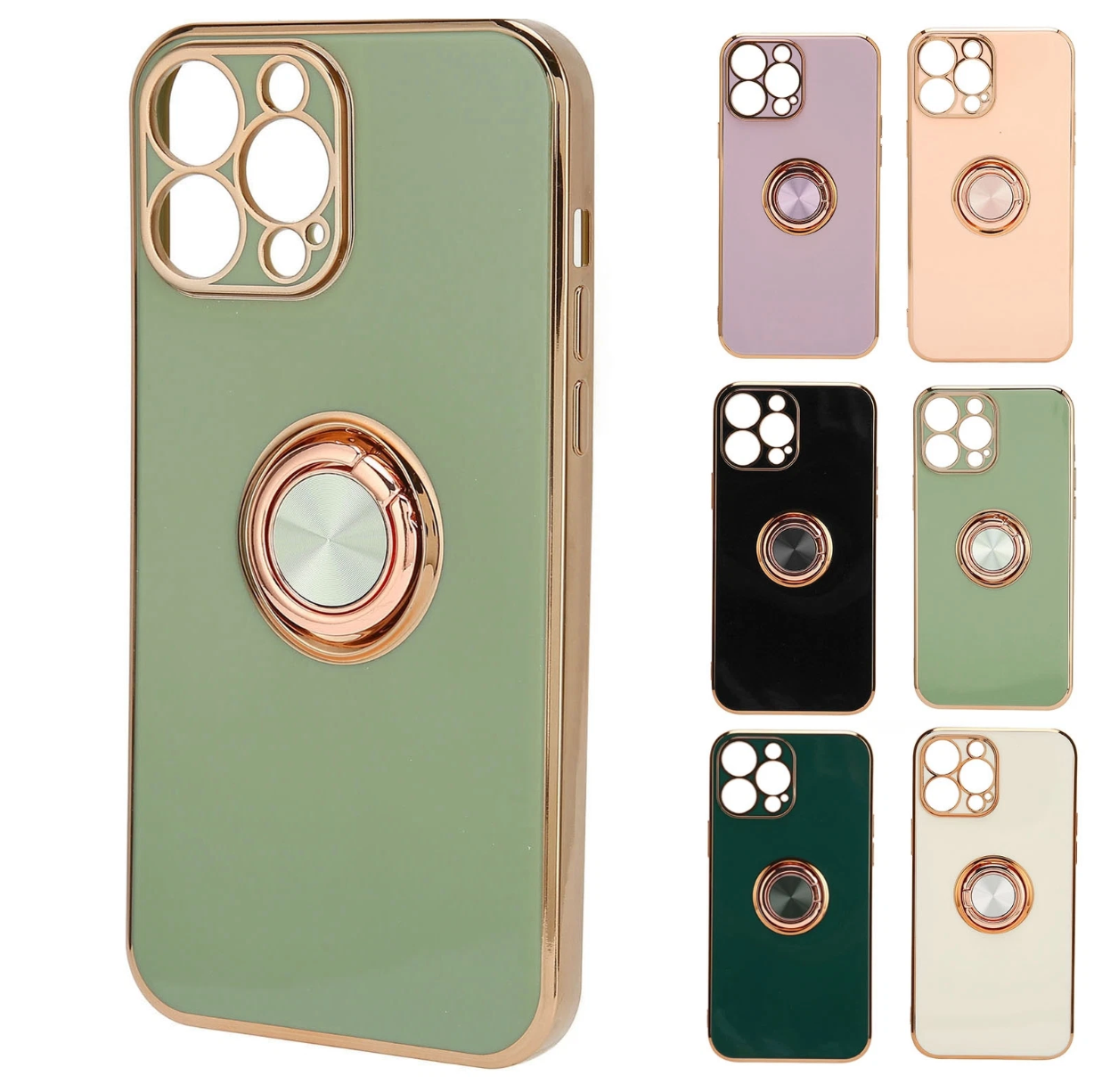 iPhone Ring Case: Electroplated Cover