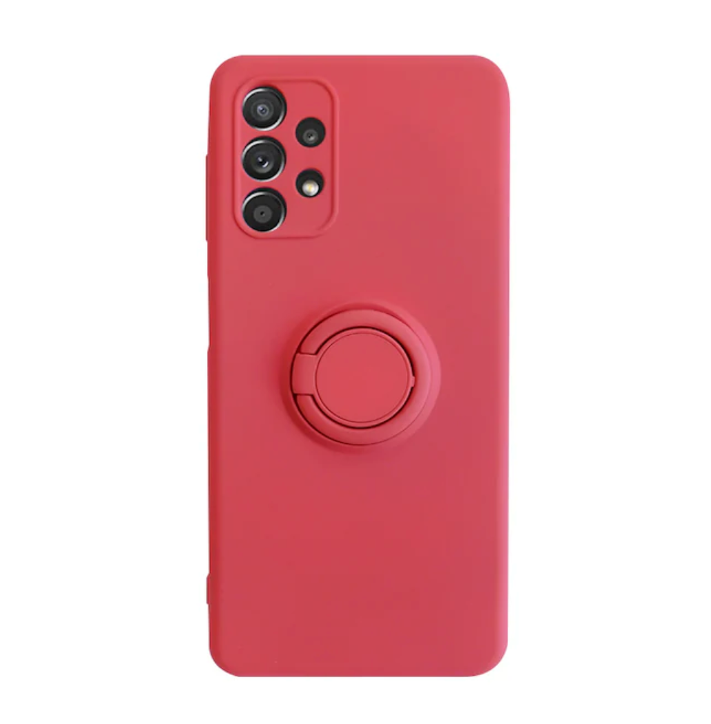 Samsung Galaxy Silicone Ring Case: Secure Grip & Protection