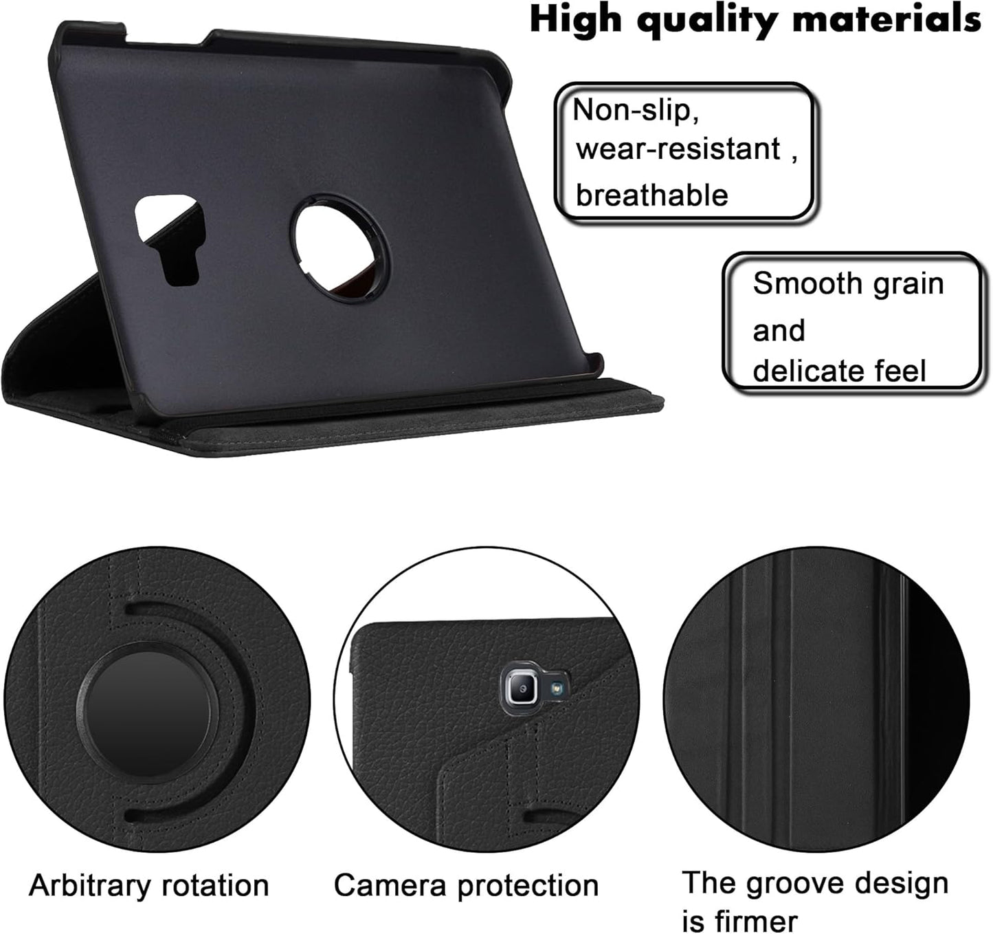 Samsung Galaxy Tab: 360° Folio Rotation Case