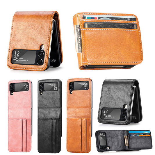 Samsung Galaxy Z Flip Wallet Case: Stylish Card Slots