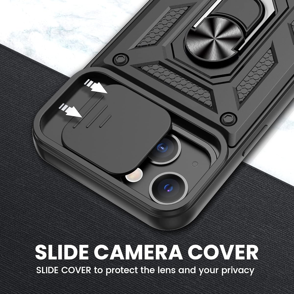 iPhone Lens Cover: Armour Kickstand