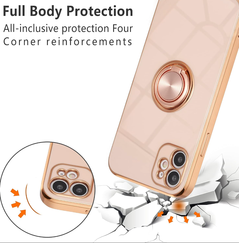 iPhone Ring Case: Electroplated Cover